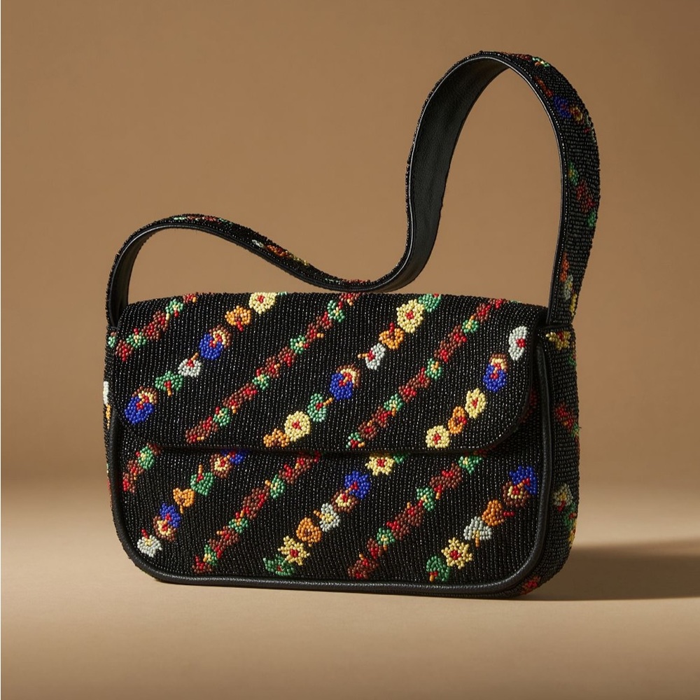 Anthropologie Fiona Bag Floral Edition